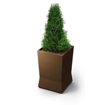 Image for Commercial Zone Products® Modtec® Series Medium Planter, 18 X 18 X 28, Old Bronze from HD Supply