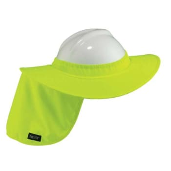 Ergodyne® Chill-Its® Hard Hat Brim With Shade, Lime
