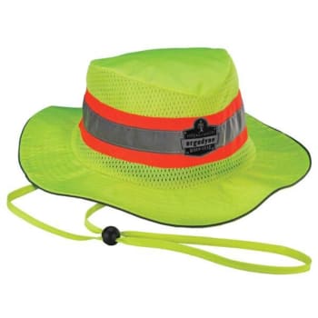 Image for Ergodyne® Chill-Its® Evaporative Class Headwear Hi-Vis Ranger Hat W/Mf, Lime, Small/Medium from HD Supply