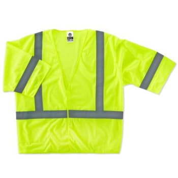 Image for Ergodyne® GloWear® 8310HL Type R Class 3 Economy Vest, Lime, Small/Medium from HD Supply