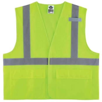 Image for Ergodyne® GloWear® 8220HL Type R Class 2 Standard Mesh Vest, Lime, 4XL/5XL from HD Supply