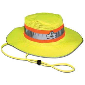 Ergodyne® GloWear® 8935 Hi-Vis Ranger Hat, Lime, Small/Medium