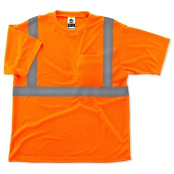 Ergodyne® GloWear® 8289 Type R Class 2 T-Shirt, Orange, M