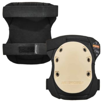 Image for Ergodyne® ProFlex® 325HL Non-Marring Rubber Cap Knee Pads, Tan Cap from HD Supply