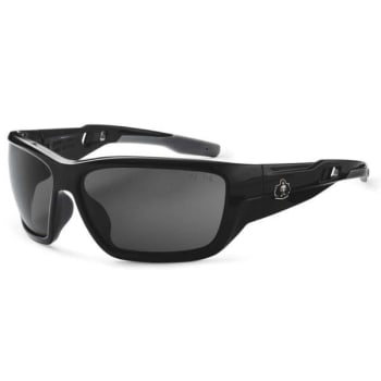 Image for Ergodyne® Skullerz® Baldr Safety Glasses/Sunglasses, Black, Anti-Fog Smoke Lens from HD Supply