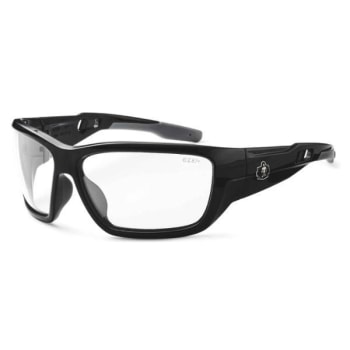 Image for Ergodyne® Skullerz® Baldr Safety Glasses/Sunglasses, Black, Anti-Fog Clear Lens from HD Supply