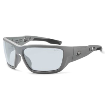 Image for Ergodyne® Skullerz® Baldr Safety Glasses/Sunglasses, Matte Gray, In/Outdoor Lens from HD Supply