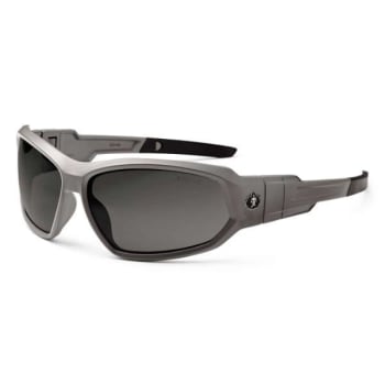 Image for Ergodyne® Skullerz® Loki Safety Glasses/Sunglasses, Matte Gray, Smoke Lens from HD Supply