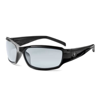 Ergodyne® Skullerz® Thor Safety Glasses/Sunglasses, Black, Anti-Fog In/Outdoor Lens