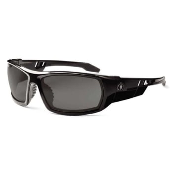 Image for Ergodyne® Skullerz® Odin Safety Glasses/Sunglasses, Black, Smoke Lens from HD Supply