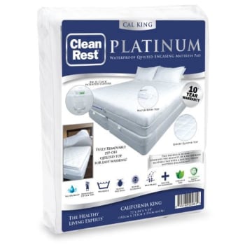 Image for Cleanrest® Platinum Encasing Mattress Pad, Cal King from HD Supply