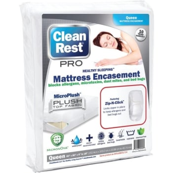 Cleanrest® Pro Mattress Encasement, Queen, Case Of 3