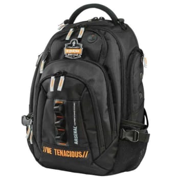 Ergodyne® Arsenal® 5144 Mobile Office Backpack, Black