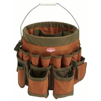 Bucket Tool Organizer in Brown, Fits Most 5 Gallon Buckets