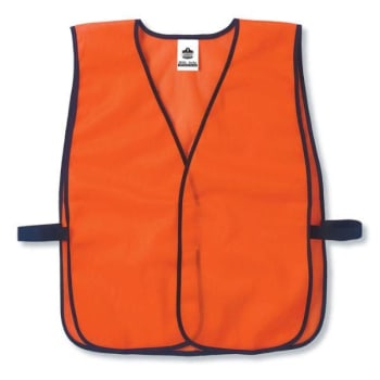 Image for Ergodyne® Glowear® 8010hl Non-Certified Economy Vest, Orange from HD Supply