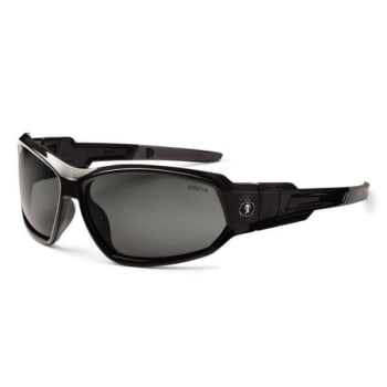 Image for Ergodyne® Skullerz® Loki Safety Glasses/Sunglasses, Black, Anti-Fog Smoke Lens from HD Supply