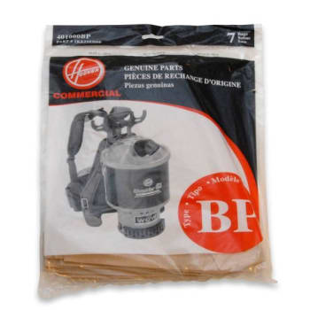 Image for Hoover Backpack Standard Vacuum Bag (7-Pack) from HD Supply