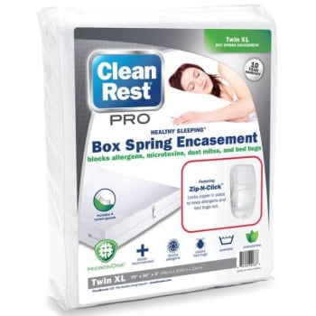 Image for Cleanrest Pro Box Spring Encasement Twin Xl, Case Of 4 from HD Supply