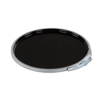 Image for Vestil Steel Lever Lock Pail Lid, For 5 Gallon, Black Package Of 3 from HD Supply