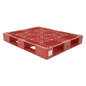 Image for Vestil Red Polyethylene Pallet With 4 Way Entry, 6600 Lbs Capacity from HD Supply