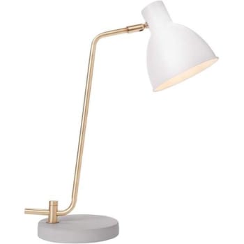 Image for Newhouse Lighting Modern Table Lamp With Led Bulb Included - White from HD Supply