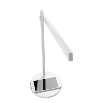 Image for Newhouse Lighting Modern Led Desk Lamp, Fast Wireless Charger- White from HD Supply