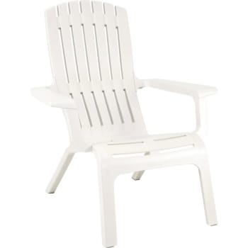 Image for Grosfillex® Westport Adirondack Chair White, Pack Of 4 from HD Supply