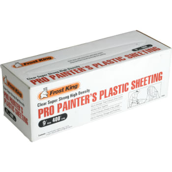 plastic painters sheeting frost king pro mil