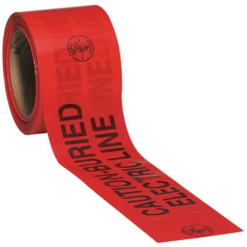 Image for Klein Tools® Caution Barricade, Red, 200 Ft from HD Supply