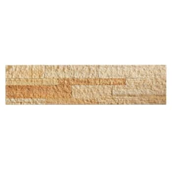 Image for Aspect Stone™ Peel-And-Stick Backsplash In Golden Sandstone, 6-In X 24-In from HD Supply