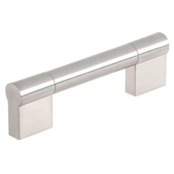 Image for Richelieu Center-To-Center Brushed Nickel Contemporary Drawer Pull 96 Mm from HD Supply