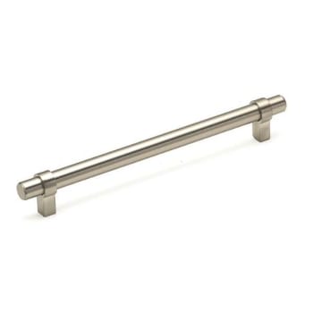 Image for Richelieu Contemporary 7-9/16-In Cabinet Pull Brushed Nickel Metal from HD Supply