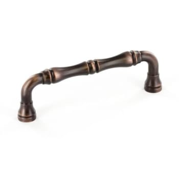 Richelieu Traditional 3-25/32-In Cabinet Pull Brushed Oil-Rubbed Bronze Metal