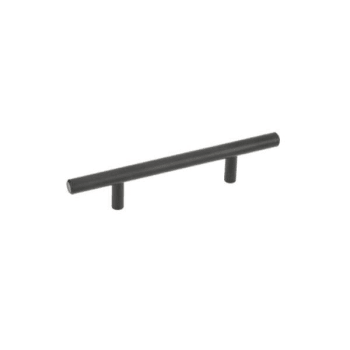 Image for Richelieu Contemporary Steel Pull, 3 3/4 In 96 Mm Matte Black from HD Supply