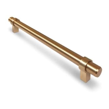 Image for Richelieu Contemporary Metal Pull, 7 9/16 In Champagne Bronze from HD Supply