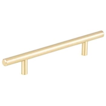 Image for Richelieu Contemporary Steel Pull, 5 1/32 In 128 Mm Satin Brass from HD Supply