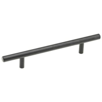 Image for Richelieu Contemporary Steel Pull, 5 1/32 In 128 Mm Matte Black from HD Supply