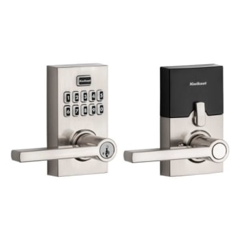 Image for Kwikset® Smartcode® Contemporary Lever Smartkey Security™ Satin Nickel from HD Supply