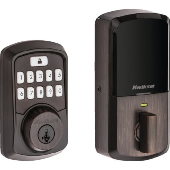 Image for Kwikset® Aura Bluetooth Keypad Smart Lock Venetian Bronze from HD Supply