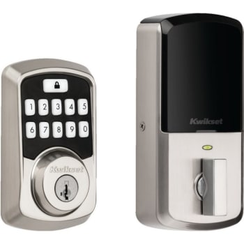 Image for Kwikset® Aura Bluetooth Keypad Smart Lock Satin Nickel from HD Supply