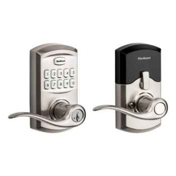Image for Kwikset® Smartcode® Traditional Electronic Lever Smartkey Security™ Satin Nickel from HD Supply