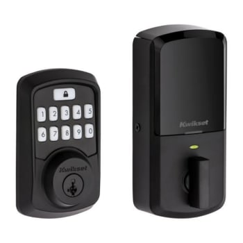 Image for Kwikset® Aura Bluetooth Keypad Smart Lock Iron Black from HD Supply