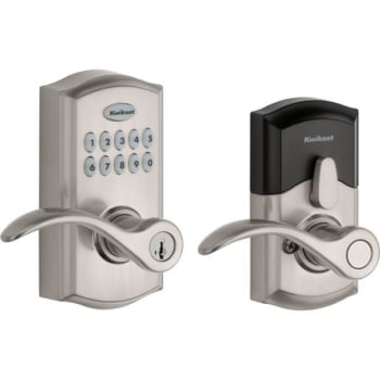 Image for Kwikset® 955 Smartcode™ Electronic Lever Smartkey Security™ Satin Nickel from HD Supply