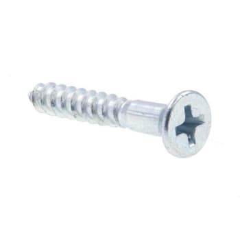 Image for Wood Screws, Flat Head, Phillips, Zinc, Package Of 50. from HD Supply