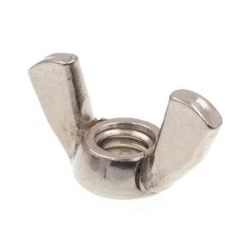 Wing Nuts, Cold-Forged, 18-8 Ss, Package Of 5