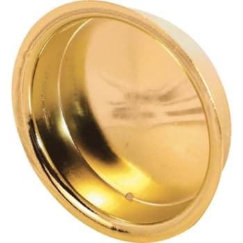 Image for 2 In. Round Brass Plated By-Pass Door Pull Handle Package Of 2 from HD Supply