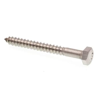Image for 1/4 x 2-1/2 in. Hex Lag Screws (SS) (25-Pack) from HD Supply