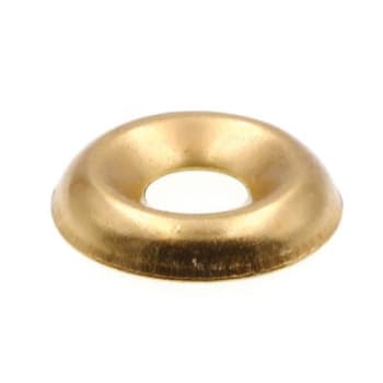 Image for Finishing Washers, Countersunk , Brass Steel, Package Of 100 from HD Supply