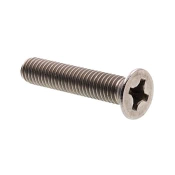 Image for Machine Screws , Flat Head/phillips Drive , M8-1.25 X 40mm , Ss , Package Of 10 from HD Supply