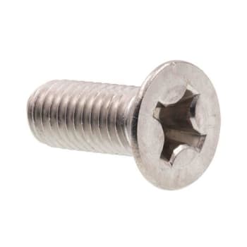 Image for Machine Screws , Flat Head/phillips Drive , M8-1.25 X 20mm , Ss , Package Of 10 from HD Supply